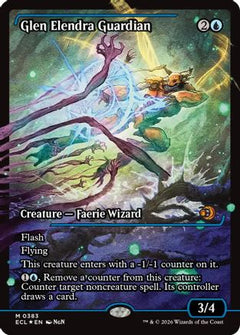 Glen Elendra Guardian (0383) (Showcase) (383) [Lorwyn Eclipsed] foil - Deck Out Gaming