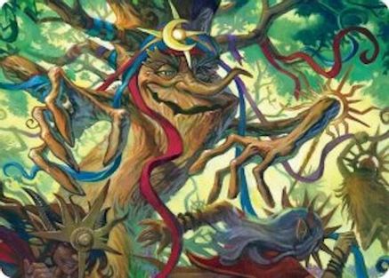 Sun-Dappled Celebrant Art Card (5) [Art Series: Lorwyn Eclipsed] - Deck Out Gaming