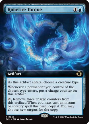 Rimefire Torque (Extended Art) (358) [Lorwyn Eclipsed] - Deck Out Gaming