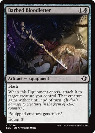 Barbed Bloodletter (86) [Lorwyn Eclipsed] - Deck Out Gaming