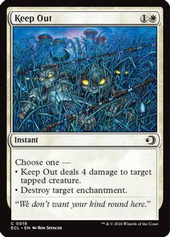 Keep Out (19) [Lorwyn Eclipsed] foil - Deck Out Gaming