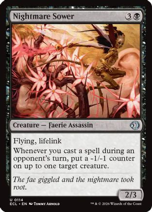 Nightmare Sower (114) [Lorwyn Eclipsed] foil - Deck Out Gaming