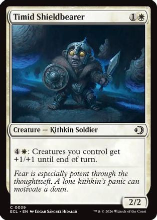 Timid Shieldbearer (39) [Lorwyn Eclipsed] - Deck Out Gaming