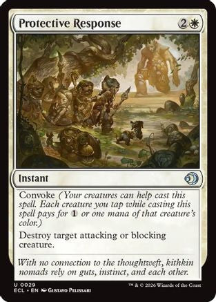 Protective Response (29) [Lorwyn Eclipsed] foil - Deck Out Gaming