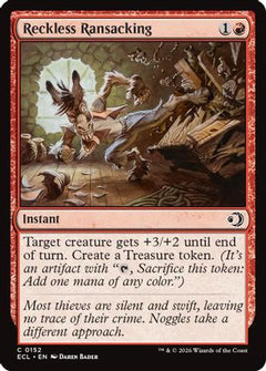 Reckless Ransacking (152) [Lorwyn Eclipsed] - Deck Out Gaming