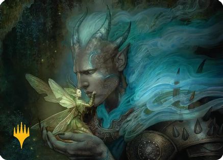 Run Away Together Art Card (Gold-Stamped Planeswalker Symbol) (9) [Art Series: Lorwyn Eclipsed] - Deck Out Gaming