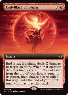 End-Blaze Epiphany (Extended Art) (364) [Lorwyn Eclipsed] - Deck Out Gaming
