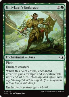 Gilt-Leaf's Embrace (177) [Lorwyn Eclipsed] foil - Deck Out Gaming