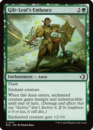 Gilt-Leaf's Embrace (177) [Lorwyn Eclipsed] foil - Deck Out Gaming