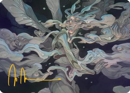 Temporal Cleansing Art Card (Gold-Stamped Signature) (12) [Art Series: Lorwyn Eclipsed] - Deck Out Gaming
