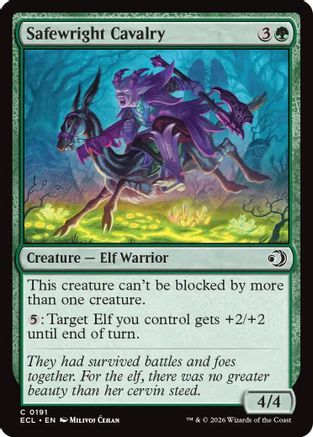 Safewright Cavalry (191) [Lorwyn Eclipsed] foil - Deck Out Gaming