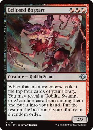 Eclipsed Boggart (217) [Lorwyn Eclipsed] foil - Deck Out Gaming