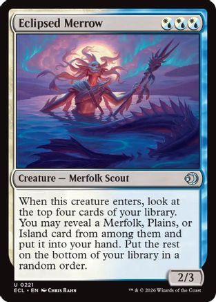Eclipsed Merrow (221) [Lorwyn Eclipsed] foil - Deck Out Gaming