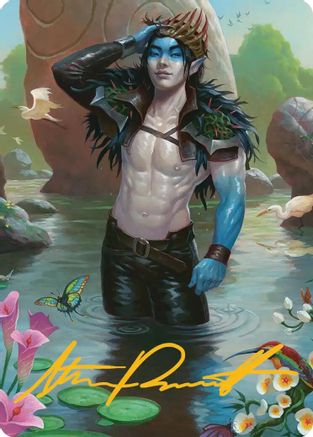 Oko, Lorwyn Liege Art Card (Gold-Stamped Signature) (31) [Art Series: Lorwyn Eclipsed] - Deck Out Gaming