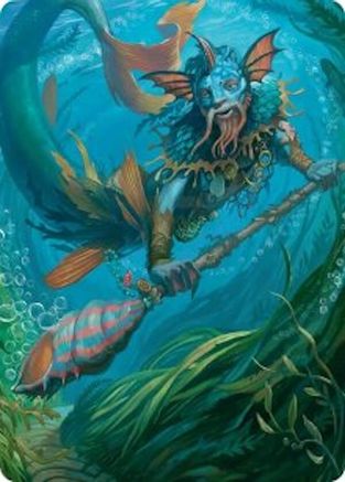Sygg, Wanderwine Wisdom Art Card (32) [Art Series: Lorwyn Eclipsed] - Deck Out Gaming