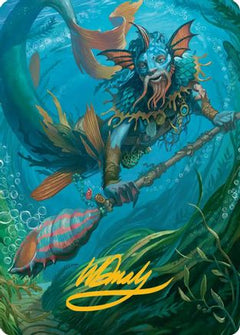 Sygg, Wanderwine Wisdom Art Card (Gold-Stamped Signature) (32) [Art Series: Lorwyn Eclipsed] - Deck Out Gaming