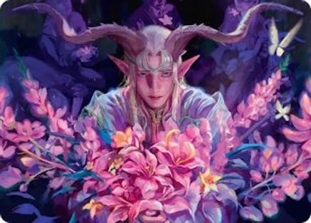 Dawnhand Eulogist Art Card (14) [Art Series: Lorwyn Eclipsed] - Deck Out Gaming