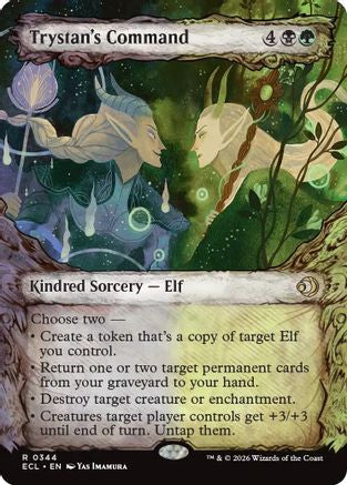Trystan's Command (Showcase) (344) [Lorwyn Eclipsed] foil - Deck Out Gaming