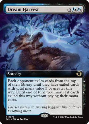 Dream Harvest (Extended Art) (371) [Lorwyn Eclipsed] foil - Deck Out Gaming