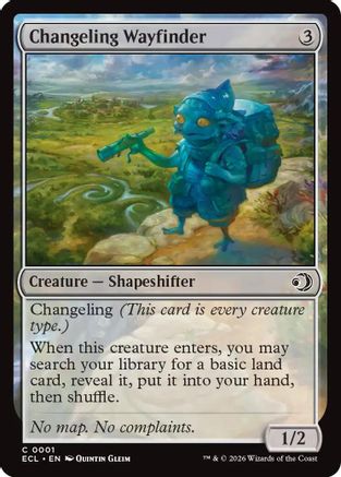 Changeling Wayfinder (1) [Lorwyn Eclipsed] foil - Deck Out Gaming