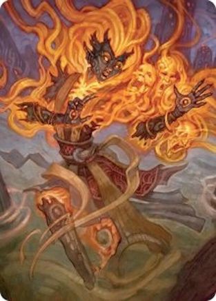 Ashling, Rekindled Art Card (33/54) (33) [Art Series: Lorwyn Eclipsed] - Deck Out Gaming