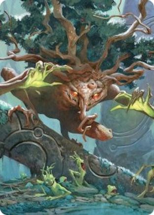 Ferrafor, Young Yew Art Card (47) [Art Series: Lorwyn Eclipsed] - Deck Out Gaming