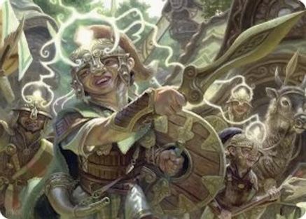 Thoughtweft Lieutenant Art Card (26) [Art Series: Lorwyn Eclipsed] - Deck Out Gaming