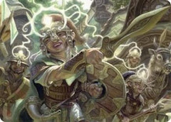 Thoughtweft Lieutenant Art Card (26) [Art Series: Lorwyn Eclipsed] - Deck Out Gaming
