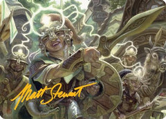 Thoughtweft Lieutenant Art Card (Gold-Stamped Signature) (26) [Art Series: Lorwyn Eclipsed] - Deck Out Gaming