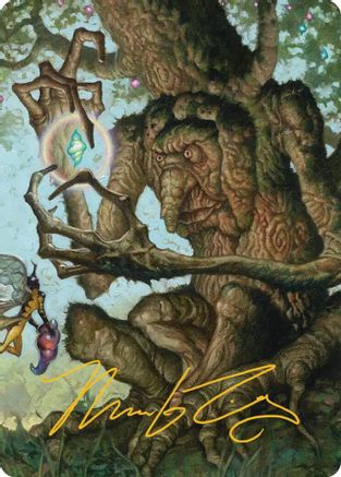 Faeburrow Elder Art Card (Gold-Stamped Signature) (51) [Art Series: Lorwyn Eclipsed] - Deck Out Gaming