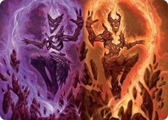 Fire Covenant Art Card (52) [Art Series: Lorwyn Eclipsed] - Deck Out Gaming