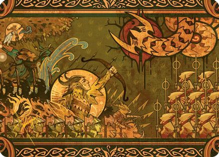 Chronicle of Victory Art Card (Gold-Stamped Signature) (27) [Art Series: Lorwyn Eclipsed] - Deck Out Gaming