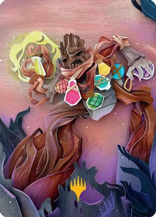 Painter's Servant Art Card (Gold-Stamped Planeswalker Symbol) (53) [Art Series: Lorwyn Eclipsed] - Deck Out Gaming