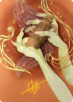 Thousand-Year Elixir Art Card (Gold-Stamped Signature) (54) [Art Series: Lorwyn Eclipsed] - Deck Out Gaming