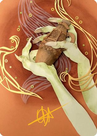 Thousand-Year Elixir Art Card (Gold-Stamped Signature) (54) [Art Series: Lorwyn Eclipsed] - Deck Out Gaming