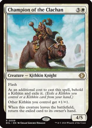 Champion of the Clachan (9) [Lorwyn Eclipsed] foil - Deck Out Gaming