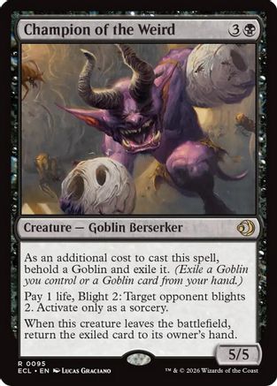 Champion of the Weird (95) [Lorwyn Eclipsed] - Deck Out Gaming