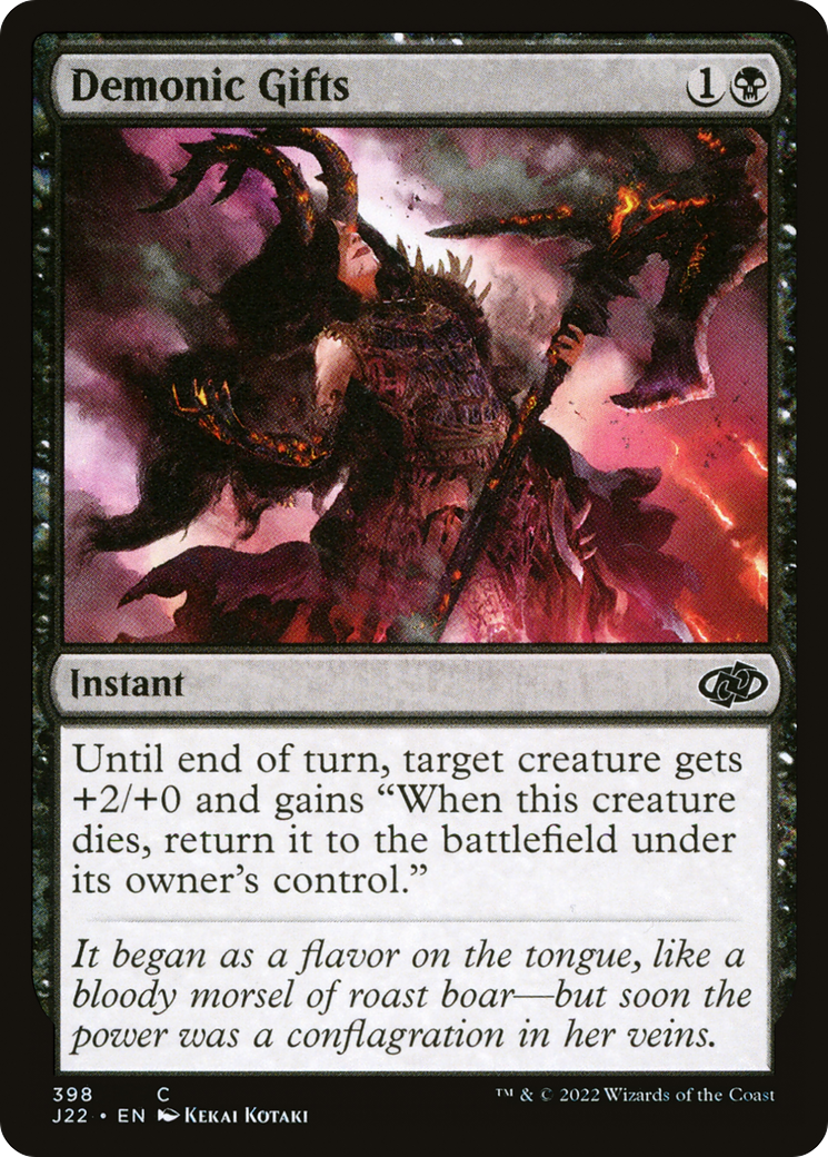 Demonic Gifts (398) [Jumpstart 2022] - Deck Out Gaming