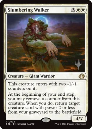 Slumbering Walker (35) [Promo Pack: Lorwyn Eclipsed] foil - Deck Out Gaming