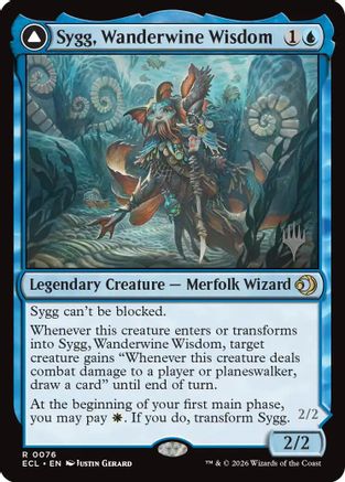 Sygg, Wanderwine Wisdom (76) [Promo Pack: Lorwyn Eclipsed] foil - Deck Out Gaming
