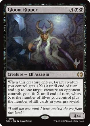 Gloom Ripper (102) [Promo Pack: Lorwyn Eclipsed] - Deck Out Gaming
