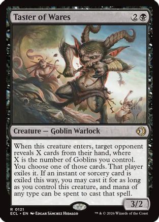 Taster of Wares (121) [Promo Pack: Lorwyn Eclipsed] foil - Deck Out Gaming