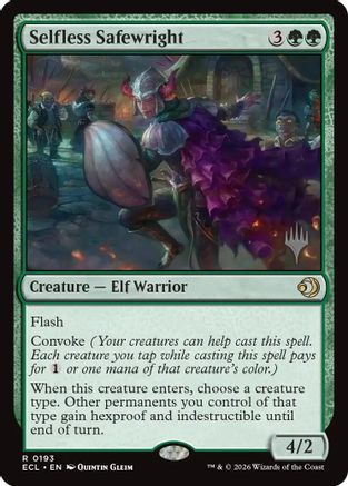 Selfless Safewright (193) [Promo Pack: Lorwyn Eclipsed] - Deck Out Gaming