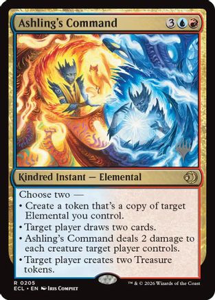 Ashling's Command (205) [Promo Pack: Lorwyn Eclipsed] foil - Deck Out Gaming