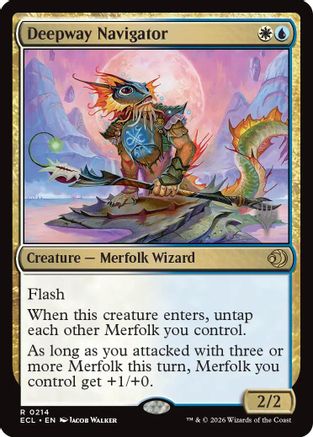 Deepway Navigator (214) [Promo Pack: Lorwyn Eclipsed] - Deck Out Gaming