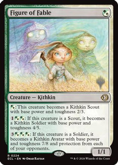 Figure of Fable (224) [Promo Pack: Lorwyn Eclipsed] foil - Deck Out Gaming