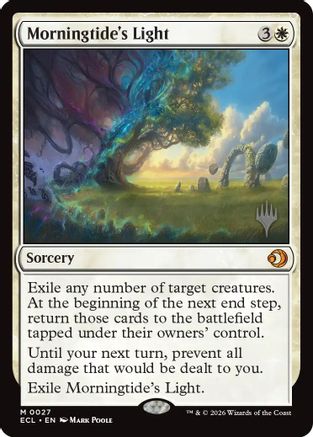 Morningtide's Light (27) [Promo Pack: Lorwyn Eclipsed] foil - Deck Out Gaming