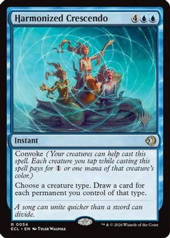 Harmonized Crescendo (54) [Promo Pack: Lorwyn Eclipsed] foil - Deck Out Gaming