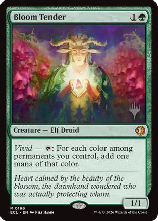 Bloom Tender (166) [Promo Pack: Lorwyn Eclipsed] - Deck Out Gaming