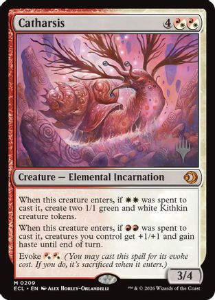 Catharsis (209) [Promo Pack: Lorwyn Eclipsed] - Deck Out Gaming